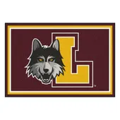 Fan Mats Loyola Chicago Ramblers 5Ft. X 8 Ft. Plush Area Rug