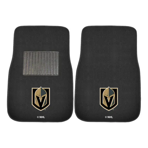 Fan Mats Vegas Golden Knights Embroidered Car Mat Set - 2 Pieces