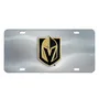 Fan Mats Vegas Golden Knights 3D Stainless Steel License Plate