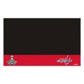 Fan Mats Washington Capitals Vinyl Grill Mat - 26In. X 42In.