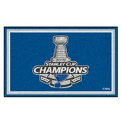 Fan Mats St. Louis Blues 5Ft. X 8 Ft. Plush Area Rug