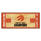 Fan Mats Toronto Raptors Large Court Runner Rug - 30In. X 54In.