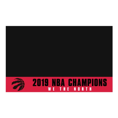 Fan Mats Toronto Raptors Vinyl Grill Mat - 26In. X 42In.