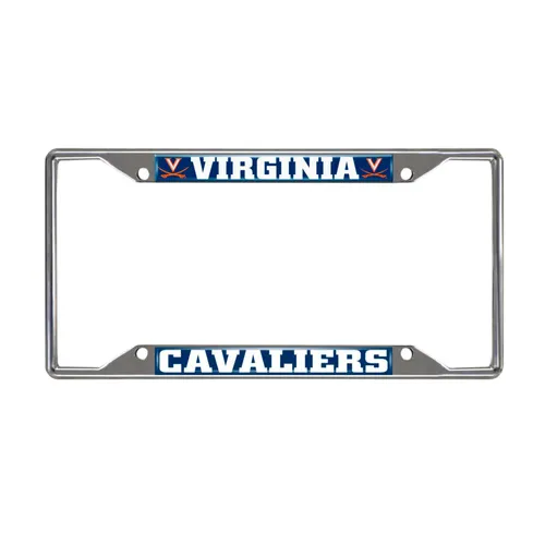 Fan Mats Virginia Cavaliers Metal License Plate Frame