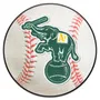 Fan Mats Oakland Athletics Baseball Rug - 27In. Diameter