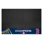 Fan Mats Boston Red Sox Vinyl Grill Mat - 26In. X 42In.