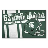 Fan Mats Michigan State Spartans Dynasty Starter Accent Rug - 19In. X 30In.