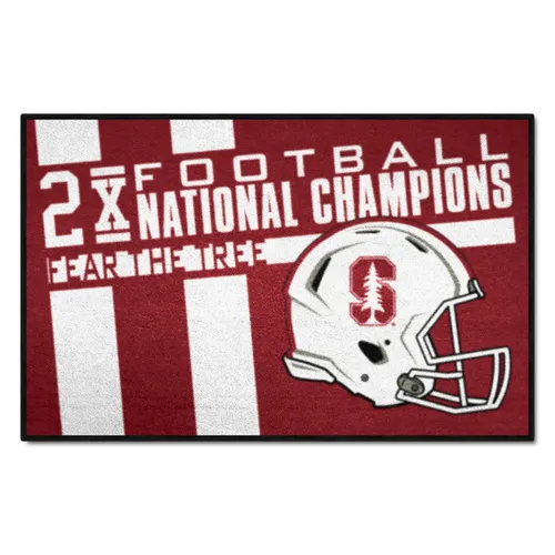 Fan Mats Stanford Cardinal Dynasty Starter Accent Rug - 19In. X 30In.