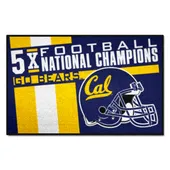 Fan Mats Cal Golden Bears Dynasty Starter Accent Rug - 19In. X 30In.