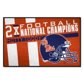 Fan Mats Ole Miss Rebels Dynasty Starter Accent Rug - 19In. X 30In.