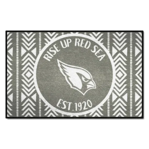 Fan Mats Arizona Cardinals Southern Style Starter Accent Rug - 19In. X 30In.
