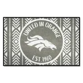 Fan Mats Denver Broncos Southern Style Starter Accent Rug - 19In. X 30In.