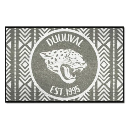 Fan Mats Jacksonville Jaguars Southern Style Starter Accent Rug - 19In. X 30In.