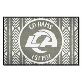 Fan Mats Los Angeles Rams Southern Style Starter Accent Rug - 19In. X 30In.