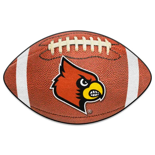 Fan Mats Louisville Cardinals Football Rug - 20.5In. X 32.5In.