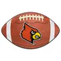 Fan Mats Louisville Cardinals Football Rug - 20.5In. X 32.5In.