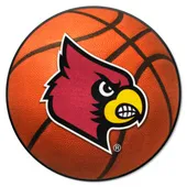 Fan Mats Louisville Cardinals Basketball Rug - 27In. Diameter