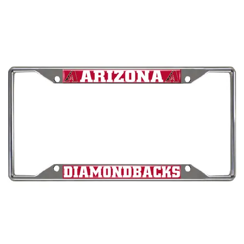 Fan Mats Arizona Diamondbacks Metal License Plate Frame