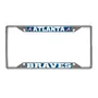 Fan Mats Atlanta Braves Metal License Plate Frame