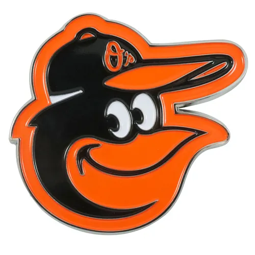 Fan Mats Baltimore Orioles 3D Color Metal Emblem
