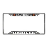 Fan Mats Baltimore Orioles Metal License Plate Frame