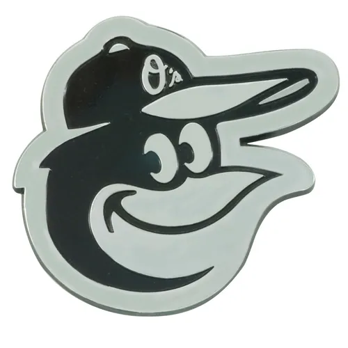 Fan Mats Baltimore Orioles 3D Chromed Metal Emblem