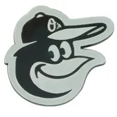 Fan Mats Baltimore Orioles 3D Chromed Metal Emblem