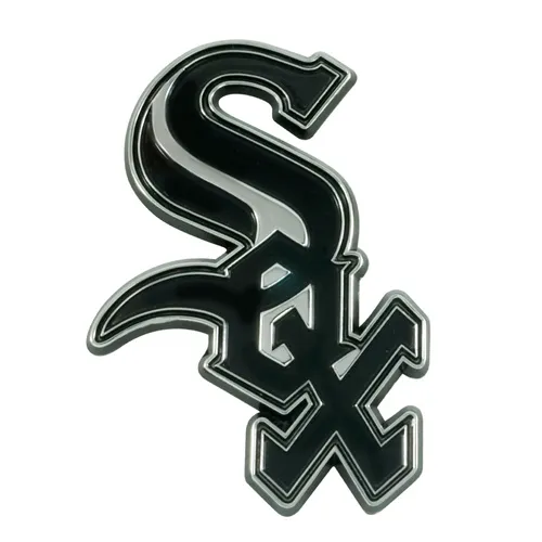 Fan Mats Chicago White Sox 3D Chromed Metal Emblem