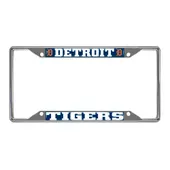 Fan Mats Detroit Tigers Metal License Plate Frame