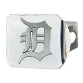 Fan Mats Detroit Tigers Chrome Metal Hitch Cover With Chrome Metal 3D Emblem