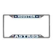 Fan Mats Houston Astros Metal License Plate Frame