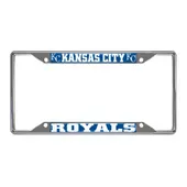 Fan Mats Kansas City Royals Metal License Plate Frame