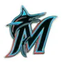 Fan Mats Miami Marlins 3D Color Metal Emblem