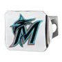 Fan Mats Miami Marlins Hitch Cover - 3D Color Emblem