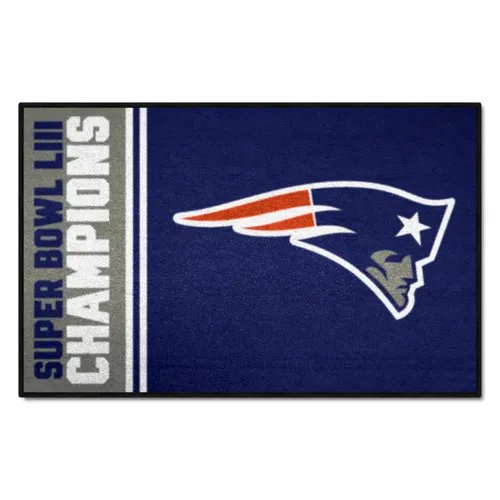 Fan Mats New England Patriots 2018 World Series Champions Starter Accent Rug - 19In. X 30In.