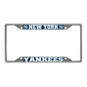 Fan Mats New York Yankees Metal License Plate Frame