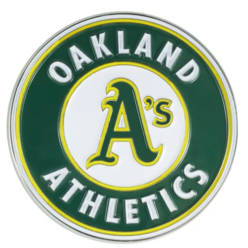 Fan Mats Oakland Athletics 3D Color Metal Emblem