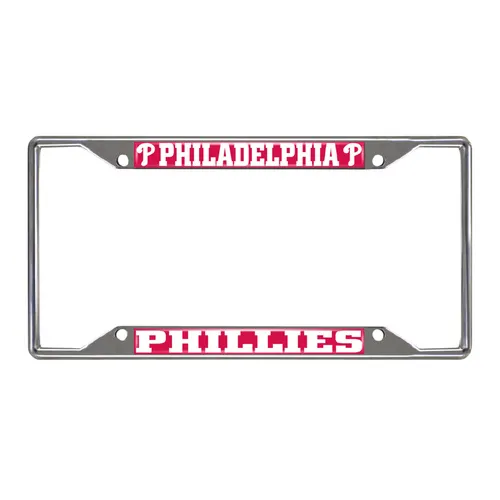 Fan Mats Philadelphia Phillies Metal License Plate Frame