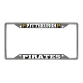 Fan Mats Pittsburgh Pirates Metal License Plate Frame