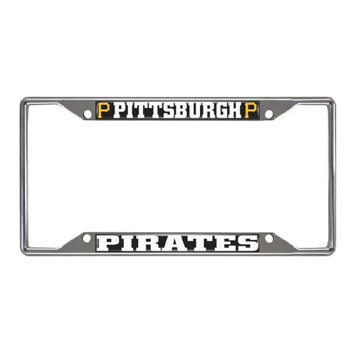 Fan Mats Pittsburgh Pirates Metal License Plate Frame