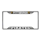 Fan Mats Pittsburgh Pirates Metal License Plate Frame