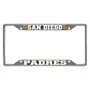 Fan Mats San Diego Padres Metal License Plate Frame