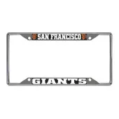 Fan Mats San Francisco Giants Metal License Plate Frame