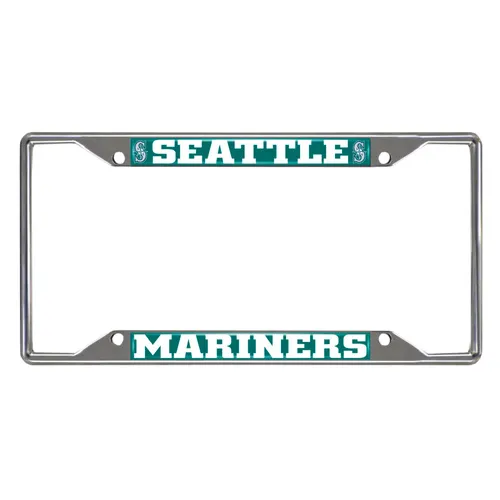 Fan Mats Seattle Mariners Metal License Plate Frame