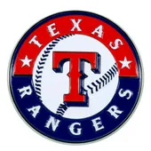 Fan Mats Texas Rangers 3D Color Metal Emblem