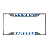 Fan Mats Texas Rangers Metal License Plate Frame