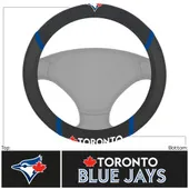 Fan Mats Toronto Blue Jays Embroidered Steering Wheel Cover