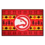 Fan Mats Atlanta Hawks Holiday Sweater Starter Accent Rug - 19In. X 30In.