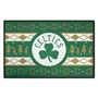 Fan Mats Boston Celtics Holiday Sweater Starter Accent Rug - 19In. X 30In.