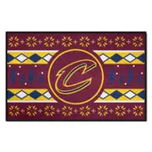 Fan Mats Cleveland Cavaliers Holiday Sweater Starter Accent Rug - 19In. X 30In.